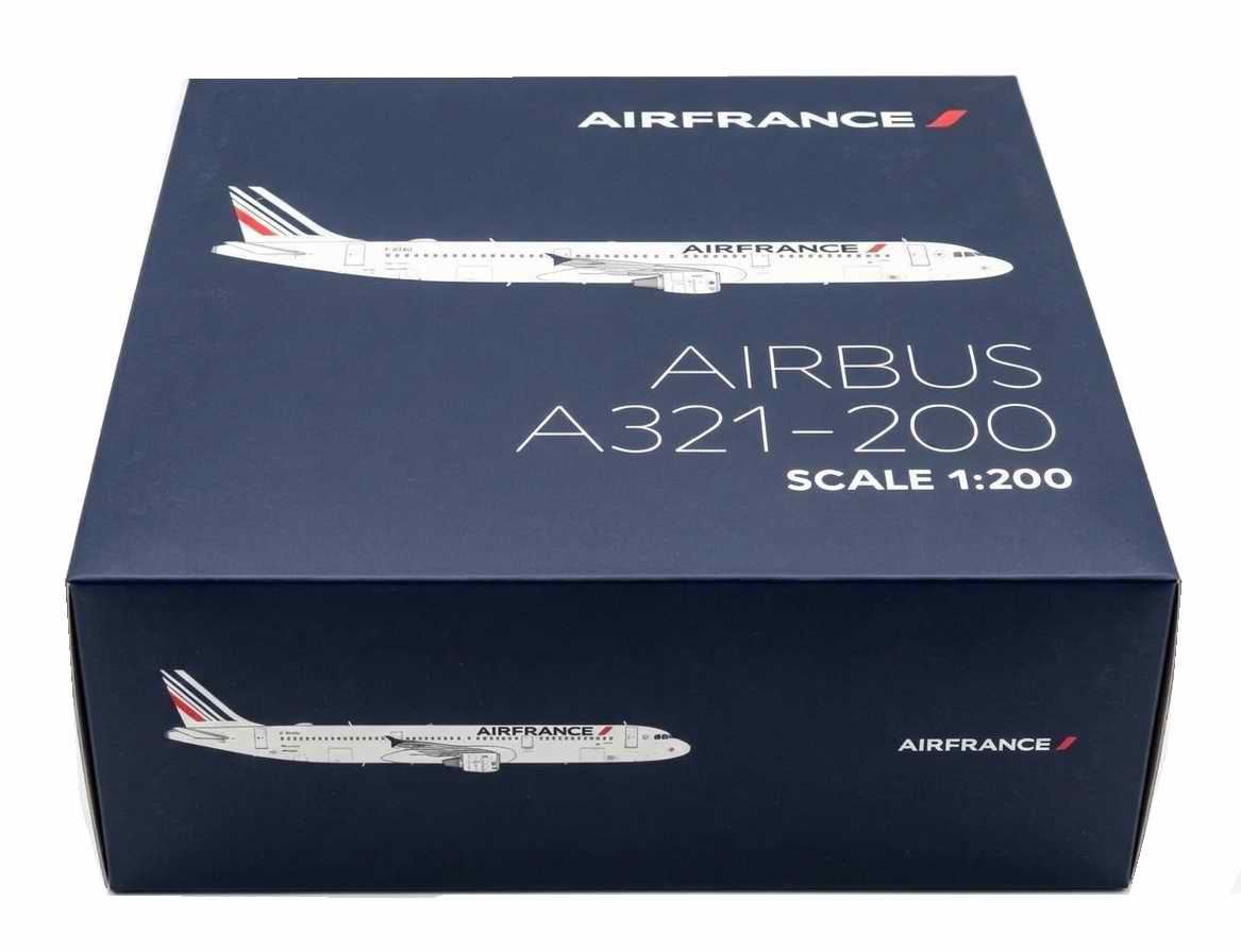 Maquette avion AIRBUS A321-200 AIR FRANCE métal 1/200