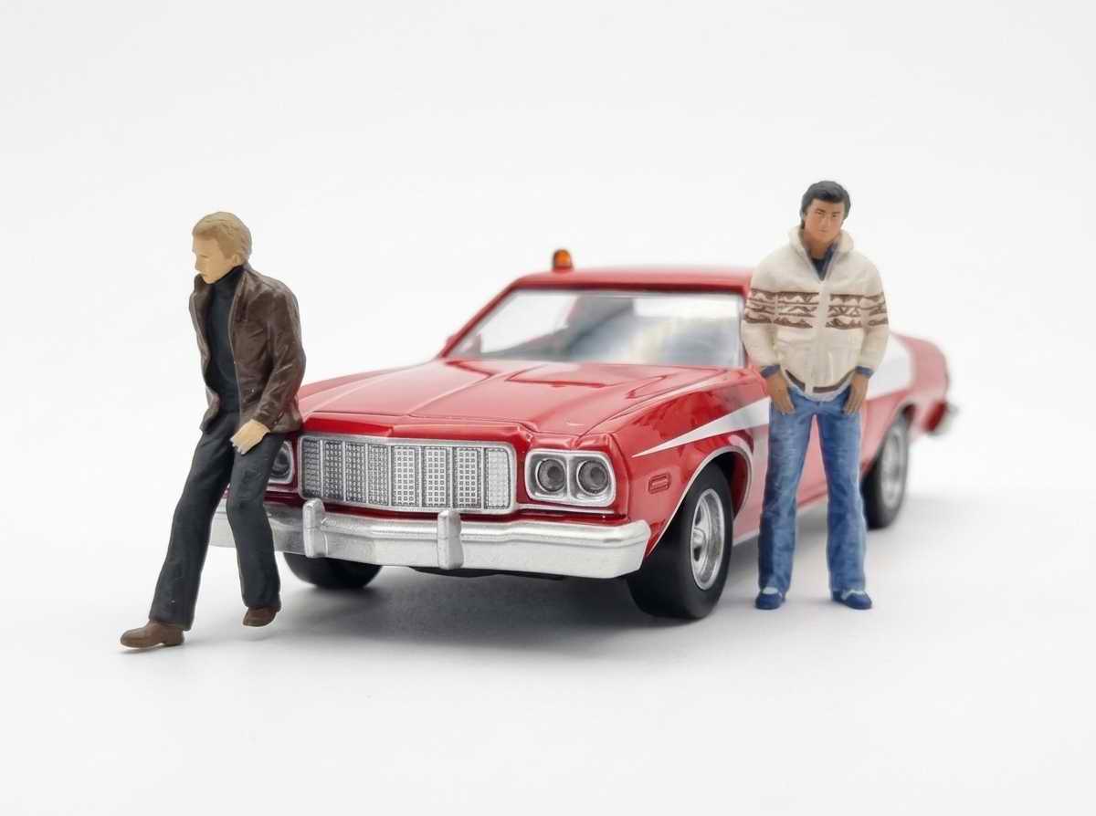 Voiture Ford Gran Torino 1976 du Film Starsky et Hutch 1/43 Norev